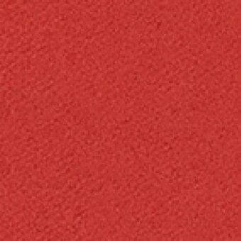 Red-orange fabric swatch with granular woven texture, consistent color, and subtle light variations; MDF Italia collection r679 col 552.